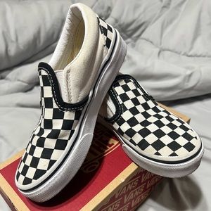 Nice pair of kids vans. Size 13, nice condition, comfy and cute.